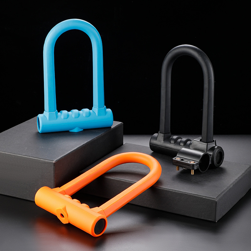 U Lock Heavy Duty - 頑丈なU字型ロック、盗難防止自転車・バイク用セキュリティロック（オプションでケーブル付き）