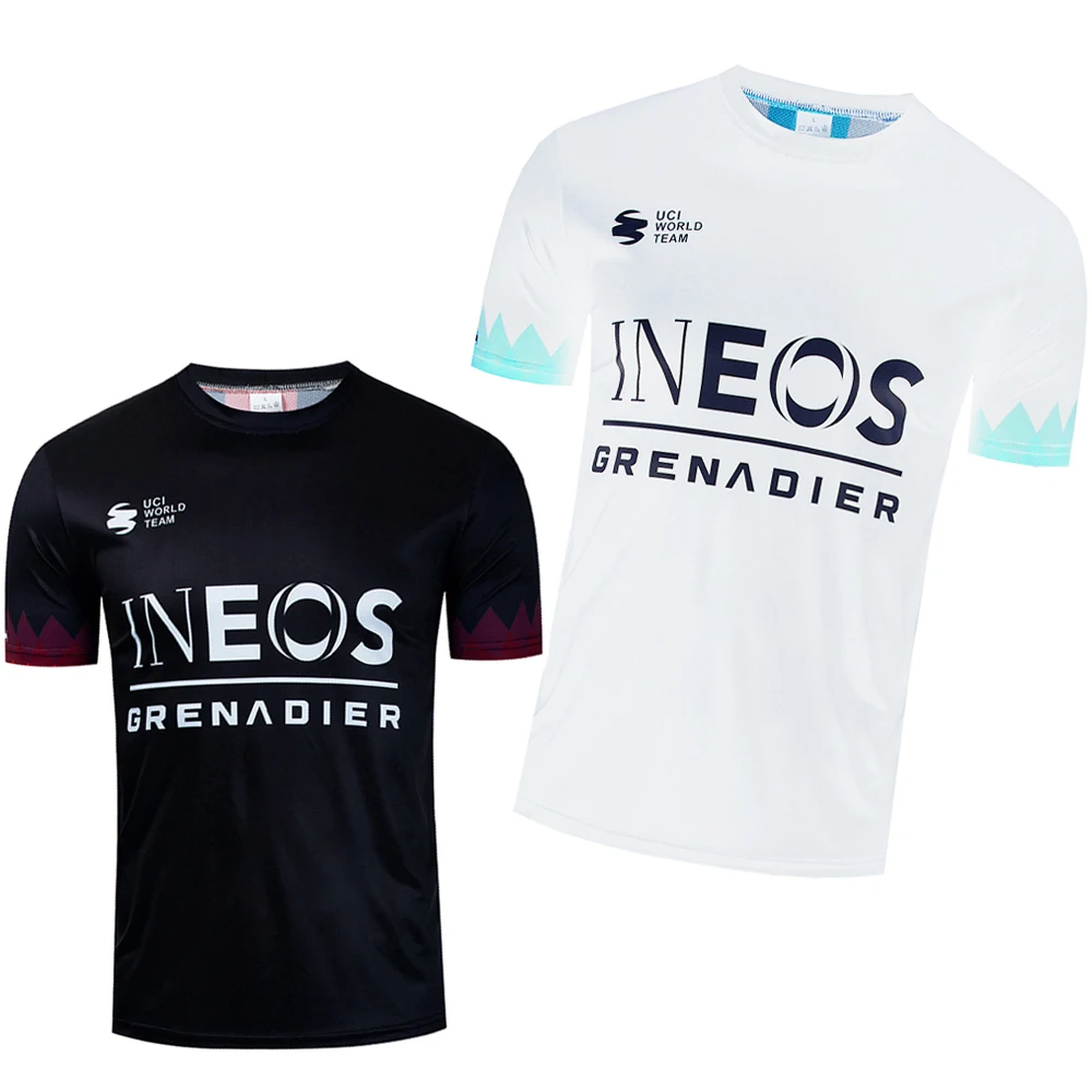 Cycling Commuter Clothing - 2025年新作 クイックドライ Tシャツ INEOSサイクリングチーム ジャージ メンズ