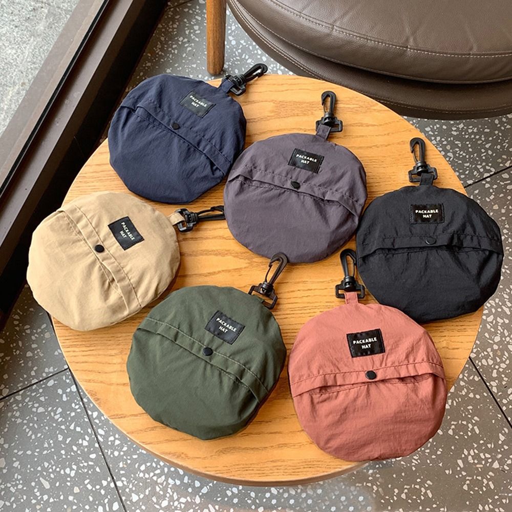 Cycling Commuter Backpack Waterproof - 夏用防水バケットハット速乾収納バッグ付きサンハット携帯日よけ釣り帽子キャンプハイキング用