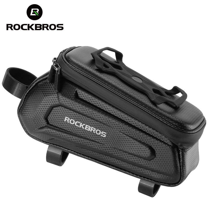 Cycling Commuter Backpack Waterproof - ROCKBROS バイクバッグ フロントハンドルバーバッグ ハードシェル 360 °
