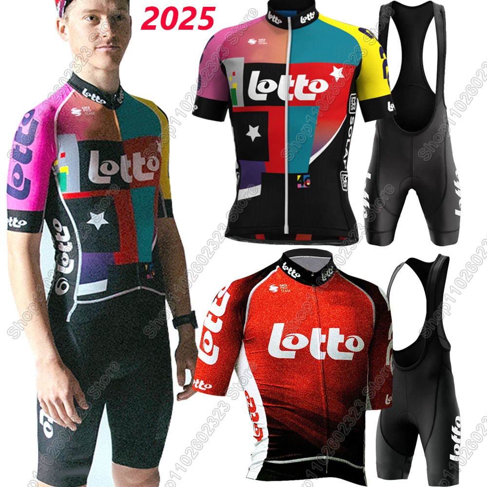 Cycling Commuter Clothing - ロトチーム2025サイクリングジャージセット サマーベルギー ウェア メンズキット ロードバイクシャツ スーツ
