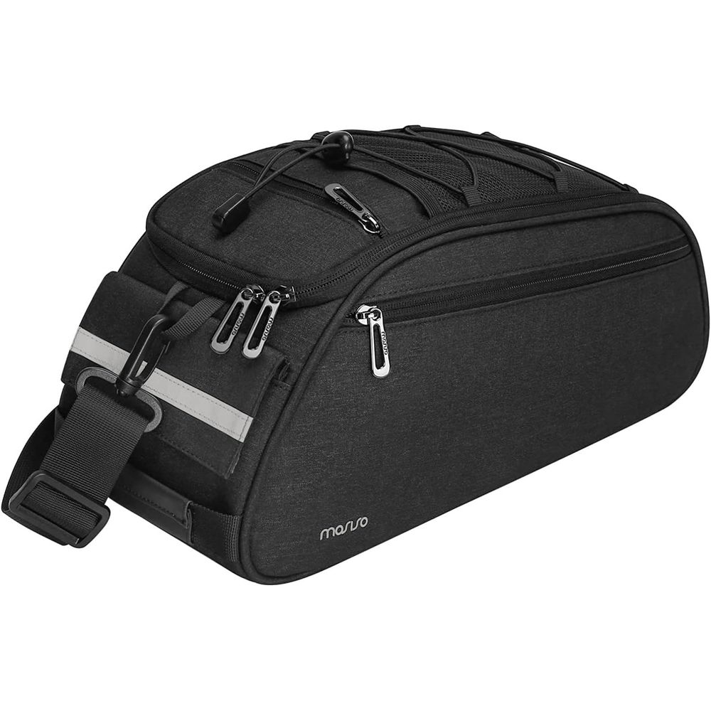Panniers Waterproof Rear - バイクラックバッグ防水トランクパニアリアシートポーチサイクリングバイクキャリア後部座席収納大型ショルダーバッグ