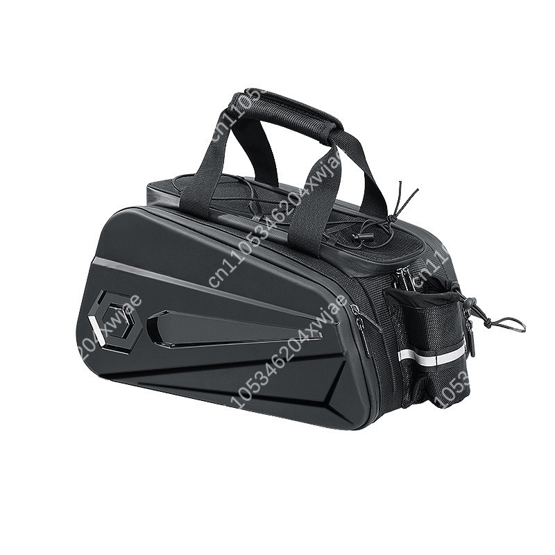 Panniers Waterproof Rear - ハードシェル自転車トランクバッグ防水大容量リアラックパニアバッグ屋外サイクリング拡張用