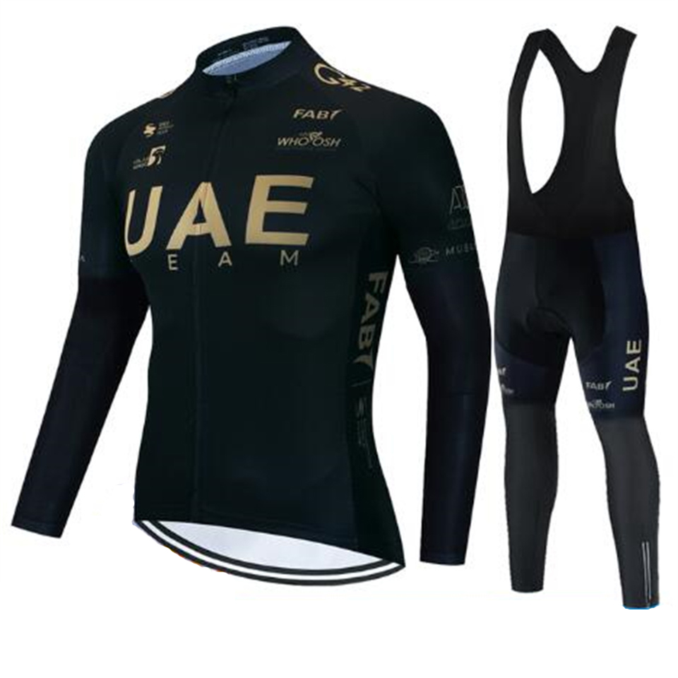 Cycling Commuter Clothing - Uae チーム秋サイクリングジャージセット自転車スポーツウェア MTB マイヨ Ropa Ciclismo