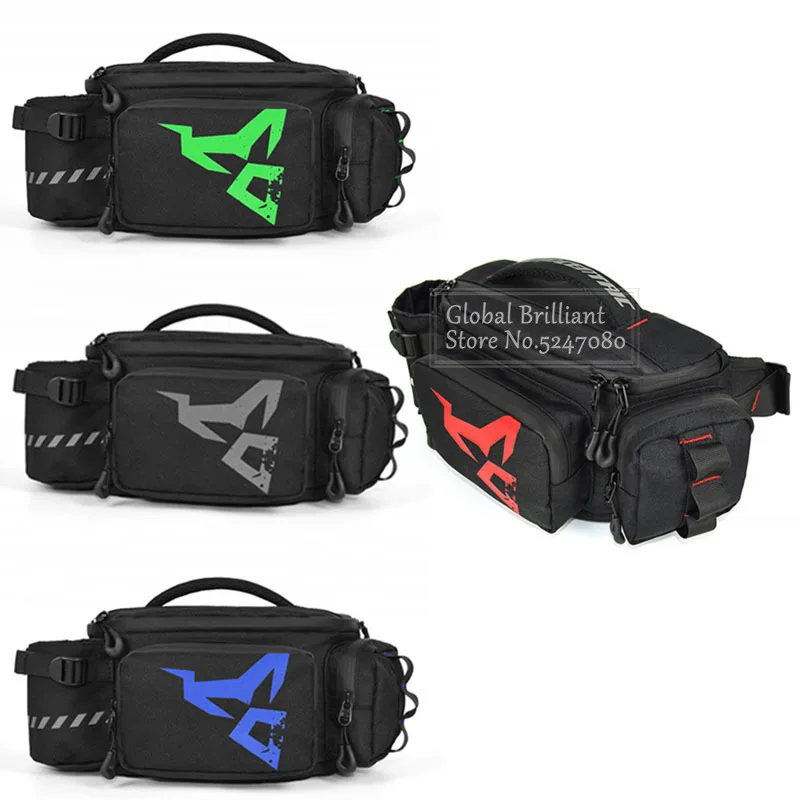 Cycling Commuter Backpack Waterproof - 防水オートバイバッグ多機能ウエストバッグ軽量男性モトクロス乗馬サイクリングファッションハイキング屋外ショルダーバッグ