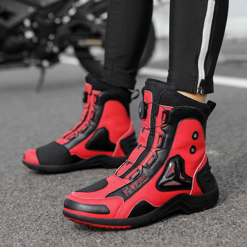 冬のファースタイルプロ防水通勤ブーツオフロードラリーオートバ - Cycling Shoes For Commute のレビューと価格