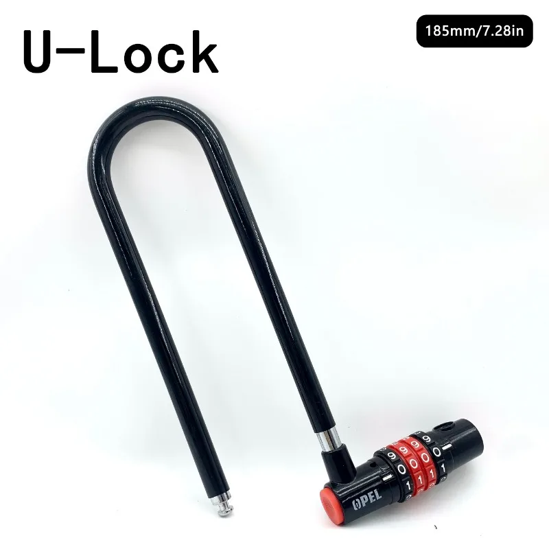 185mm/173mm/50mm 拡張U字型Uロック 盗難防 - U Lock Heavy Duty のレビューと価格