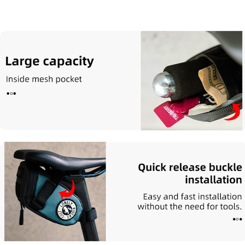 ULAC サイクリングシートバッグ 0.6/1/1.3L マ - Cycling Commuter Backpack Waterproof のレビューと価格