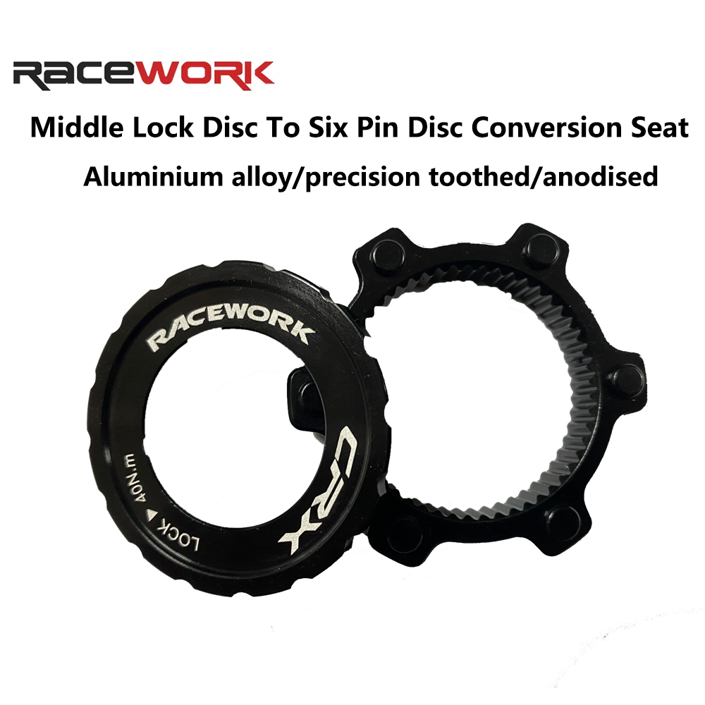 RACEWORK センターロックから 6 穴アダプターへの変 - Cycling Zones のレビューと価格