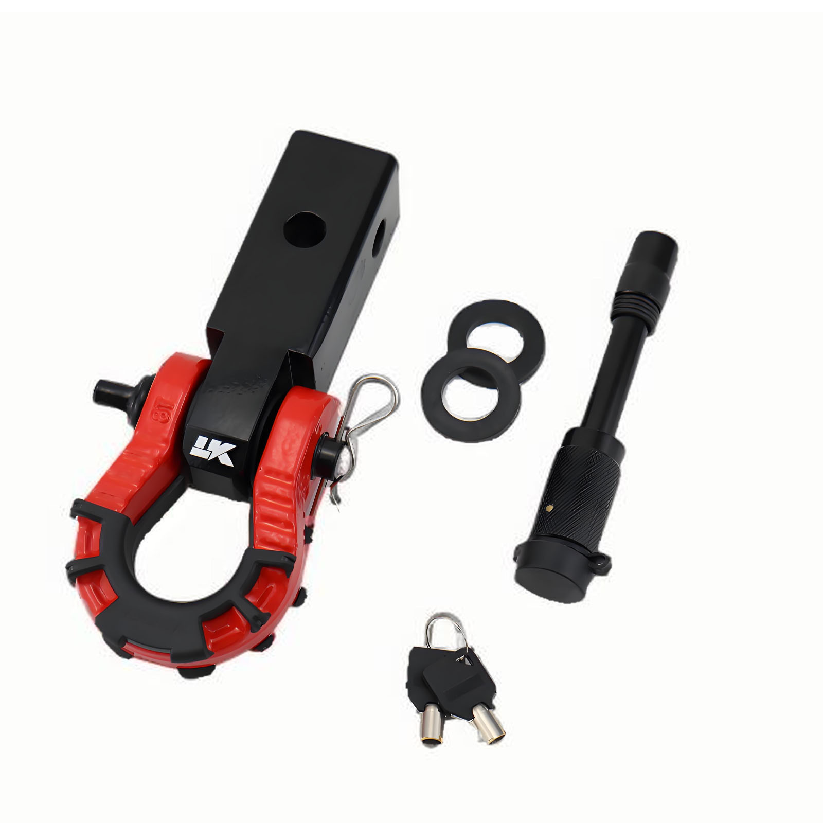 1 セット 8T D リングシャックル、トレーラーヒッチロッ - U Lock Heavy Duty のレビューと価格