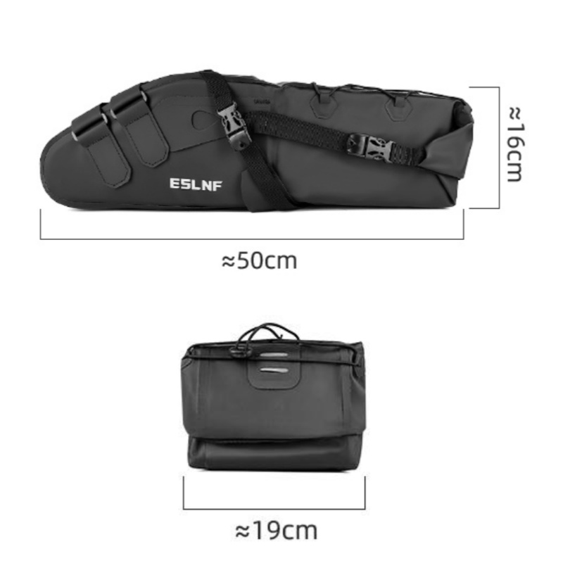 ESLNF反射防水MTB 10L大容量サドルバッグ 自転車バ - Cycling Commuter Backpack Waterproof のレビューと価格