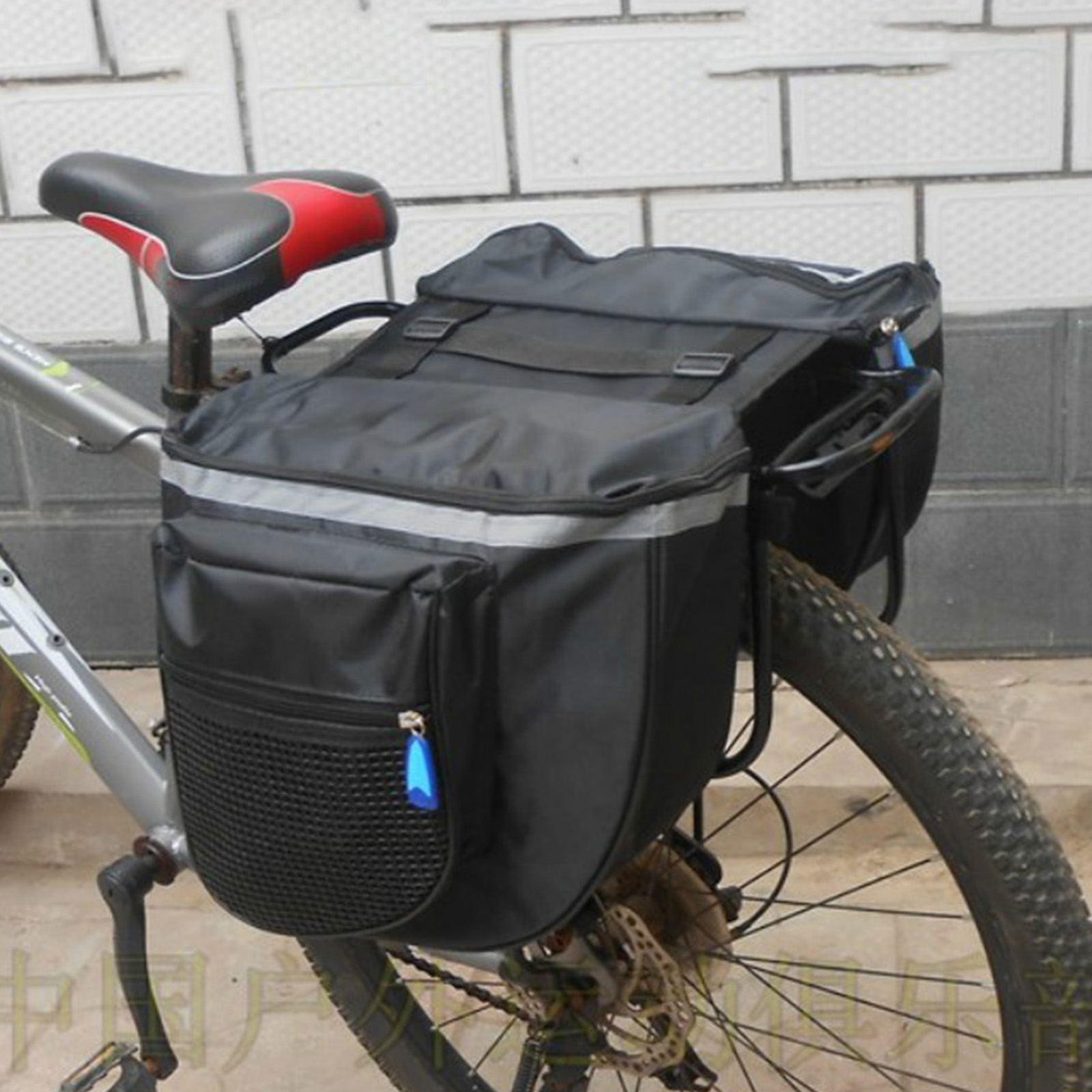 ダブルパニア防水バッグ 自転車サイクリングリアシートキャリア - Panniers Waterproof Rear のレビューと価格