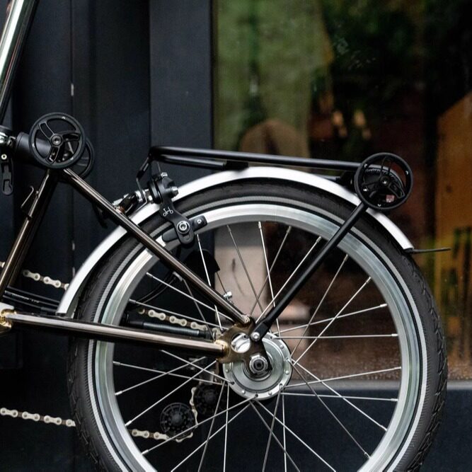 ユニオンジャック アルミ製リアラック ブロンプトン用 ACP - Cargo Rack Aluminum のレビューと価格
