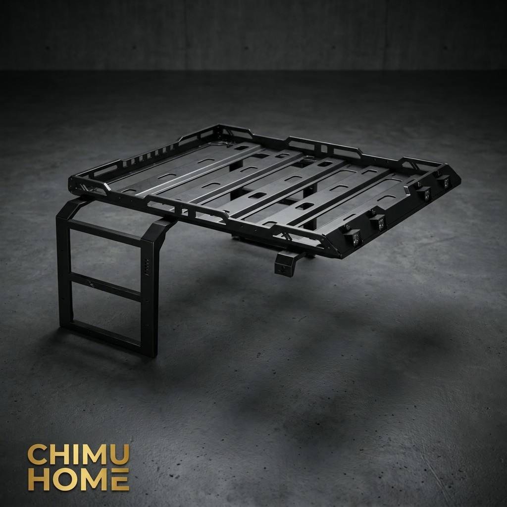 【CHIMU HOME】ジープ・ラングラー型オフロード車用ス - Cargo Rack Aluminum のレビューと価格