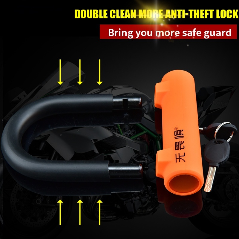 電動自転車用ロック、マウンテンバイク用U字型ロック、ロックヘ - U Lock Heavy Duty のレビューと価格