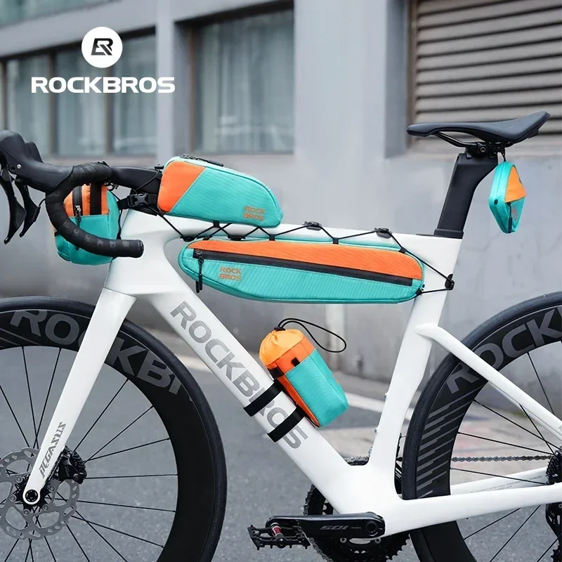 ROCKBROS バイクバッグコンボポリエステルフロントバッ - Cycling Journey のレビューと価格
