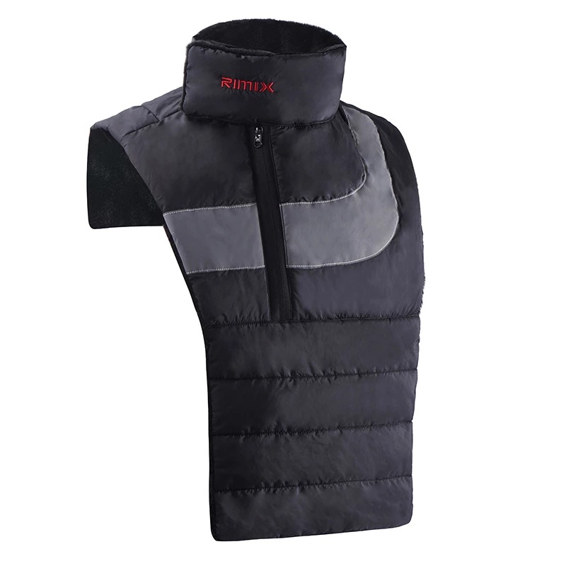 冬用バイクネックプロテクターベスト、調節可能な防風ネックウォ - Reflective Vest Cycling のレビューと価格