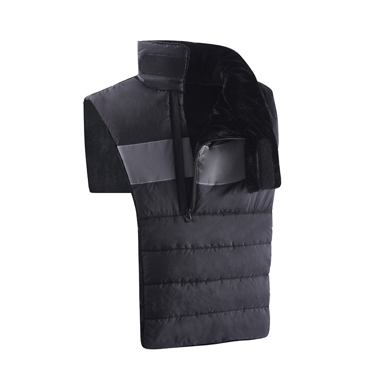 冬用バイクネックプロテクターベスト、調節可能な防風ネックウォ - Reflective Vest Cycling のレビューと価格