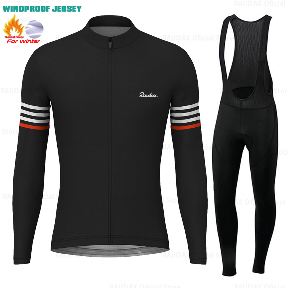 Raudax-冬用の長袖フリースジャージ,暖かくて暖かいサイ - Cycling Commuter Clothing のレビューと価格
