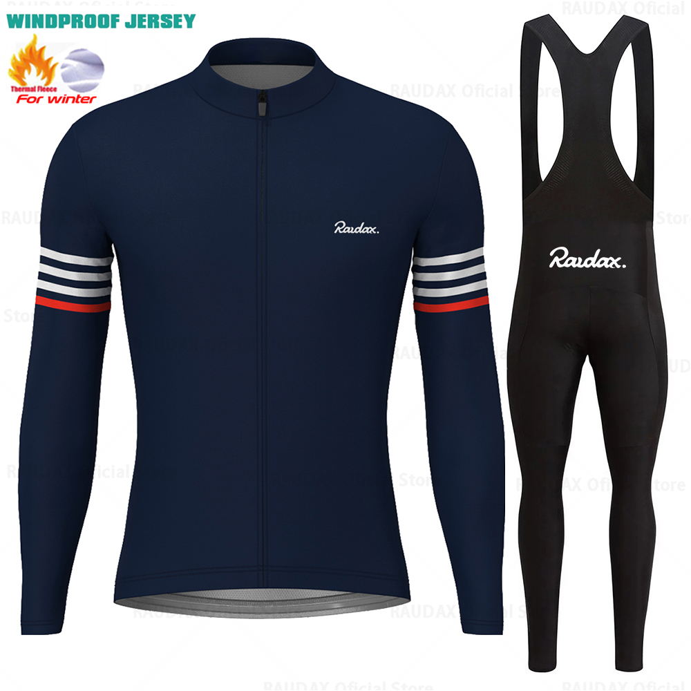 Raudax-冬用の長袖フリースジャージ,暖かくて暖かいサイ - Cycling Commuter Clothing のレビューと価格