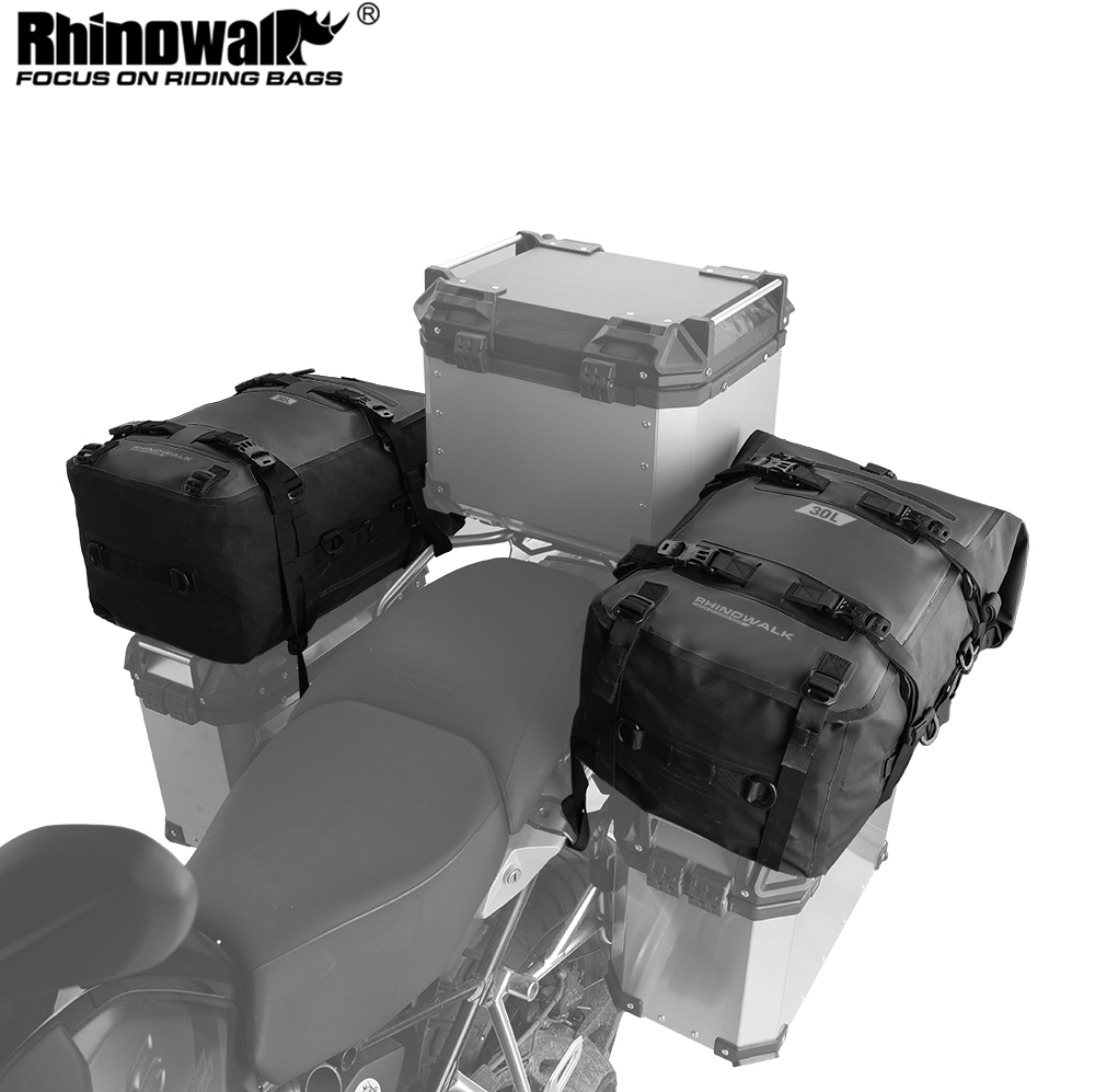 ラインストーンowalk-オートバイの防水トップとテールボッ - Panniers Waterproof Rear のレビューと価格