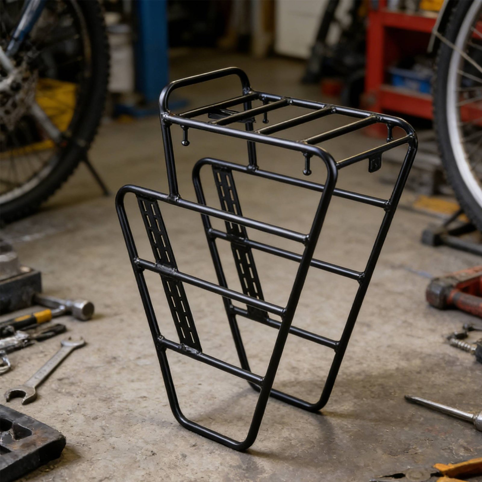 グラベルバイクフロントキャリア アルミ合金製 サイクルフロン - Cargo Rack Aluminum のレビューと価格