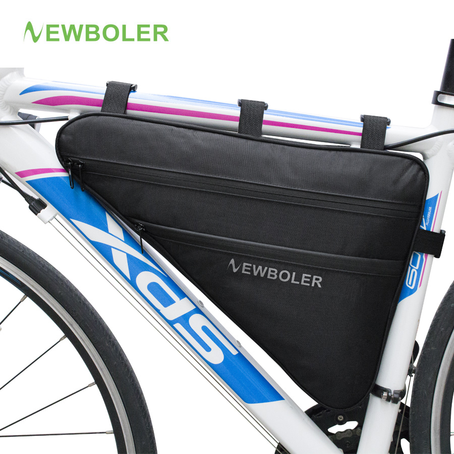 NEWBOLER 大型自転車トライアングルバッグ自転車フレー - Cycling Commuter Backpack Waterproof のレビューと価格