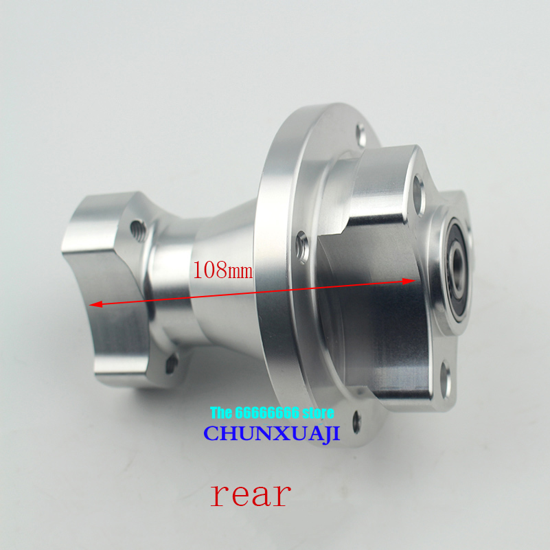 高品質CNC 12mm車軸穴付きオートバイ前後ホイールハブ  - Dynamo Hub Front のレビューと価格