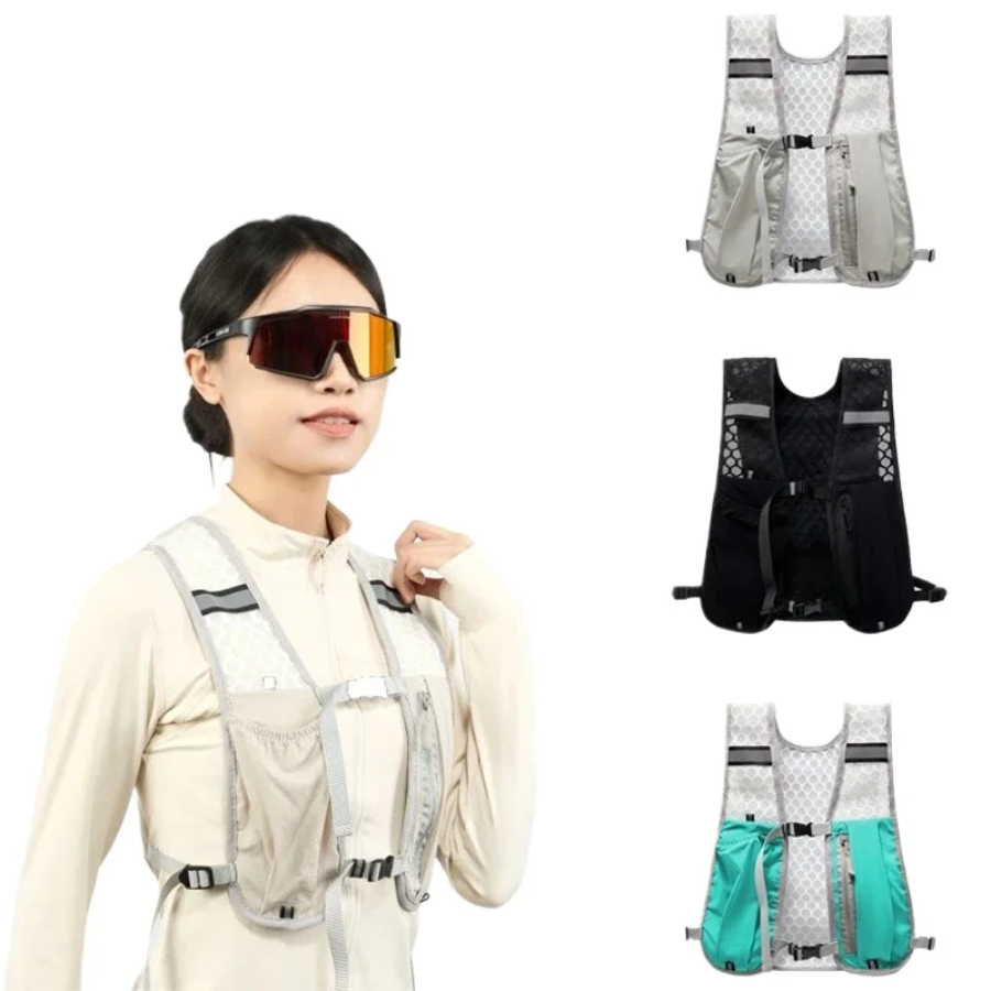 2025年新型 サイクリング ランニング 収納ベスト 軽量  - Reflective Vest Cycling のレビューと価格