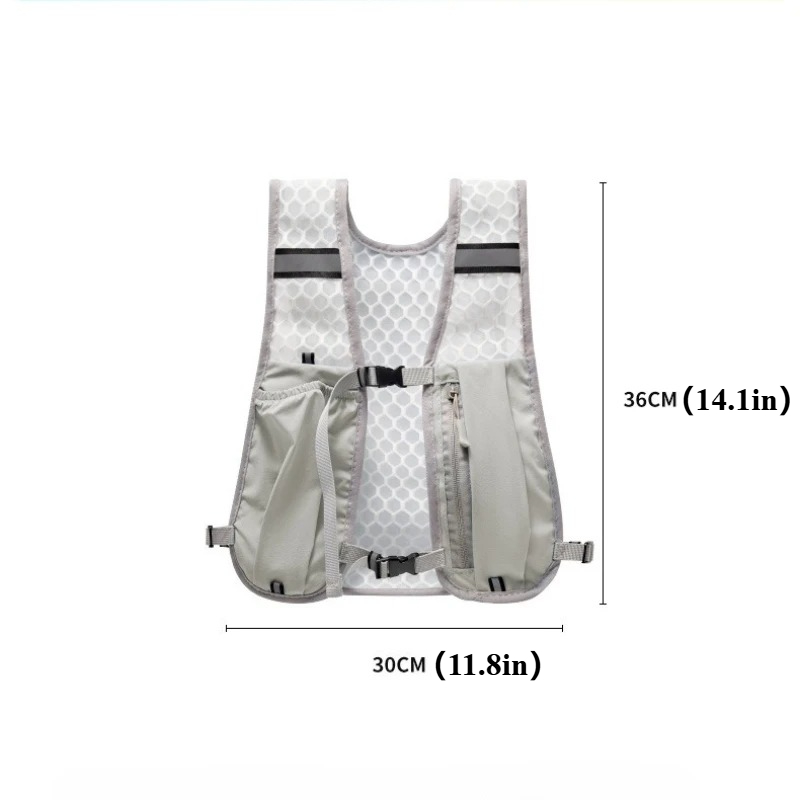 2025年新型 サイクリング ランニング 収納ベスト 軽量  - Reflective Vest Cycling のレビューと価格