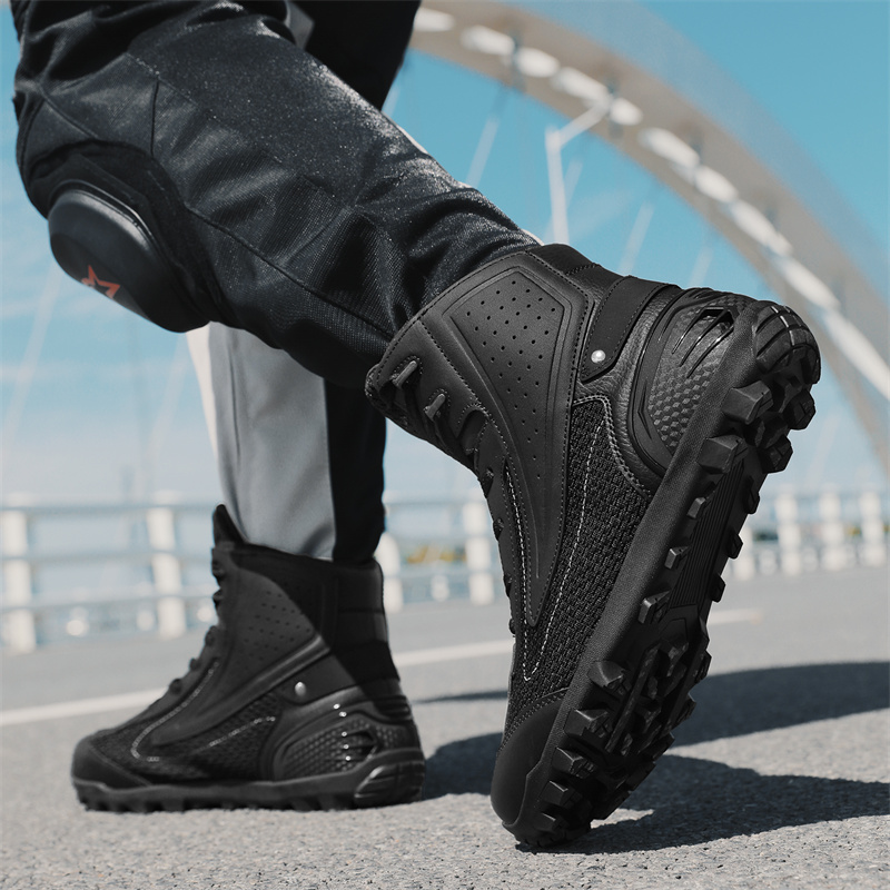 サイクリングシューズ、バイク用防水通勤ブーツ、オフロードラリ - Cycling Shoes For Commute のレビューと価格