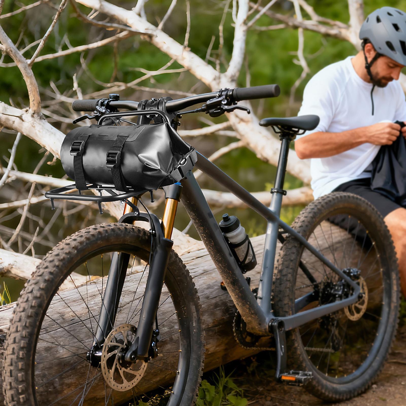 フロント自転車ラッククイックリリース強力キャリアバイクカーゴ - Cargo Rack Aluminum のレビューと価格