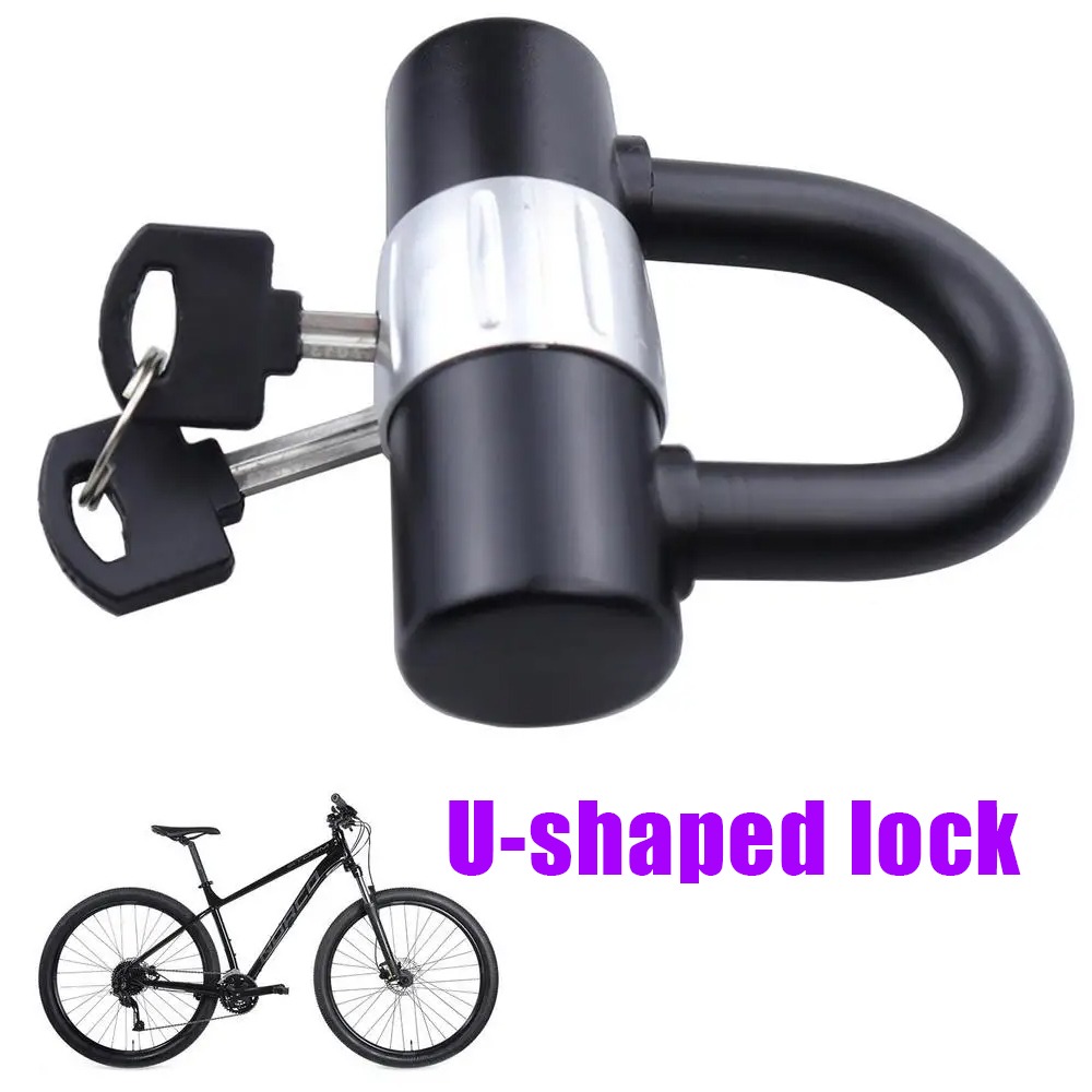 電動自転車Uロック、高耐久盗難防止Cレベルパスワード南京錠、 - U Lock Heavy Duty のレビューと価格